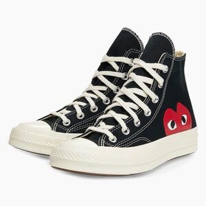 Comme des Garcons High-Top Sneakers Size 11, Price $75 New